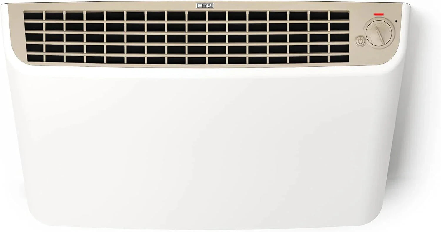 Plug-in Electric Panel Wall Heaters for Large Rooms, Featuring 1000 Watts, 24/7 Heating W/safety Sensor Protection, Patented Quiet Fan-less Design