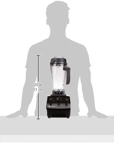 5200 Blender, 64 Oz Container, Self-cleaning, czarny