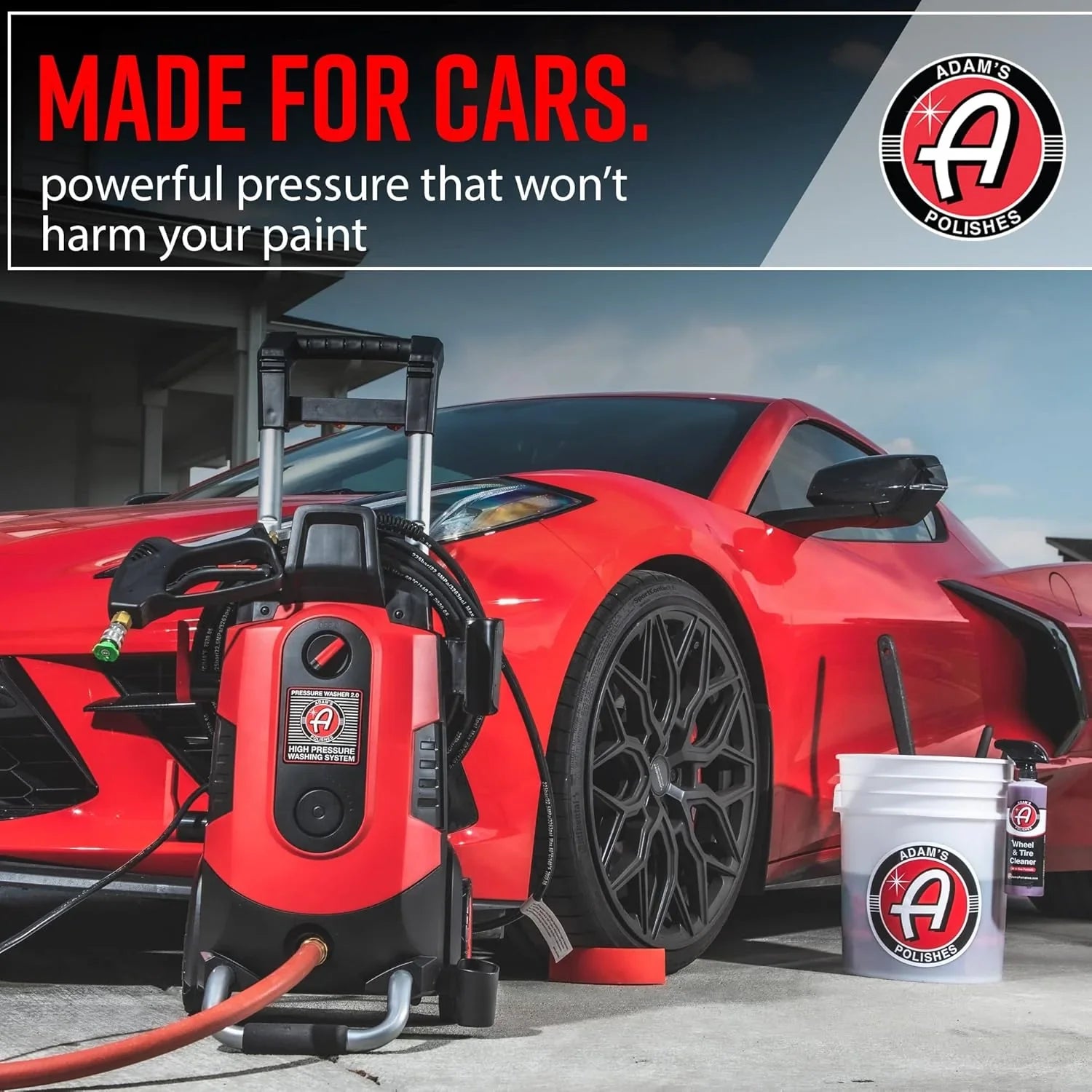 Pressure Washer - Electric, 2.0 - Powerful 1.4 GPM 2000 PSI Car Pressure Washer Sprayer, Snub Nose and Tip Attachment, Use, Car Soap, Patio Boat RV