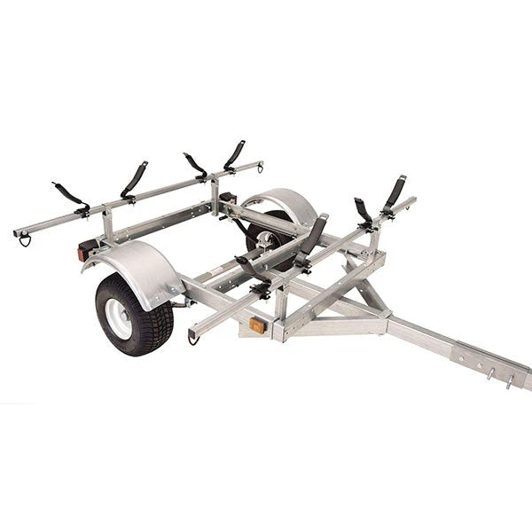 Trailer - LowMax 2 Kayak, Package - 600 Lb Capacity, Galvanized Steel, LED Lights, 70 MPH Rated Tires