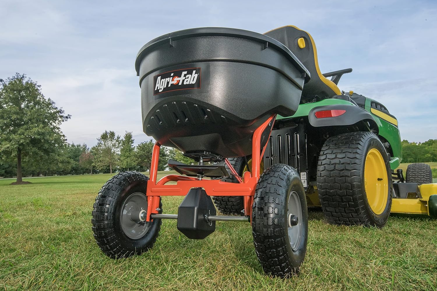 Lawn Roller - 45-0604 18-inch X 48-inch Tow Behind Poly, 550 Lbs Weight with Water - Poly Drum and Steel Frame, With Plug. Designed for Lawn