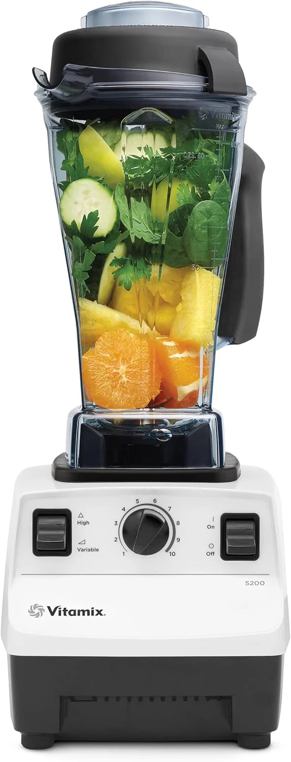 5200 Blender, 64 Oz Container, Self-cleaning, czarny