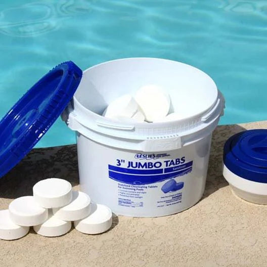 Basen, Leslie S 3 w. Jumbo Chlorine, Tabs 20 lb. Bucket