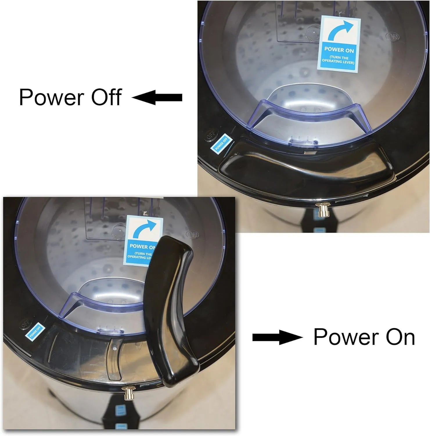Suszarka, 3200 RPM przenośny Spin, 110V/22lb stal nierdzewna