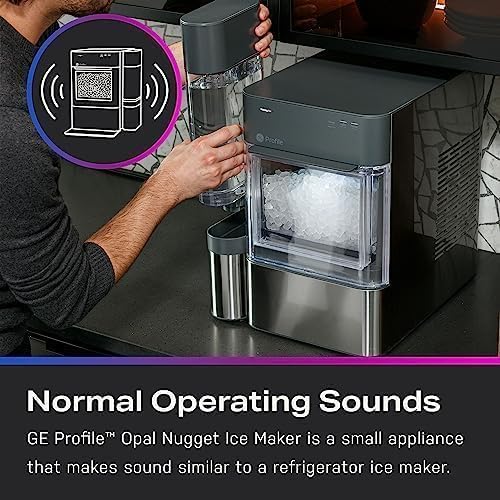 Tank - Opal 2.0 XL with 1 Gallon - Chewable Crunchable Countertop Nugget Ice Maker, Scoop Included, 38 Lbs in 24 Hours, Pellet Ice Machine