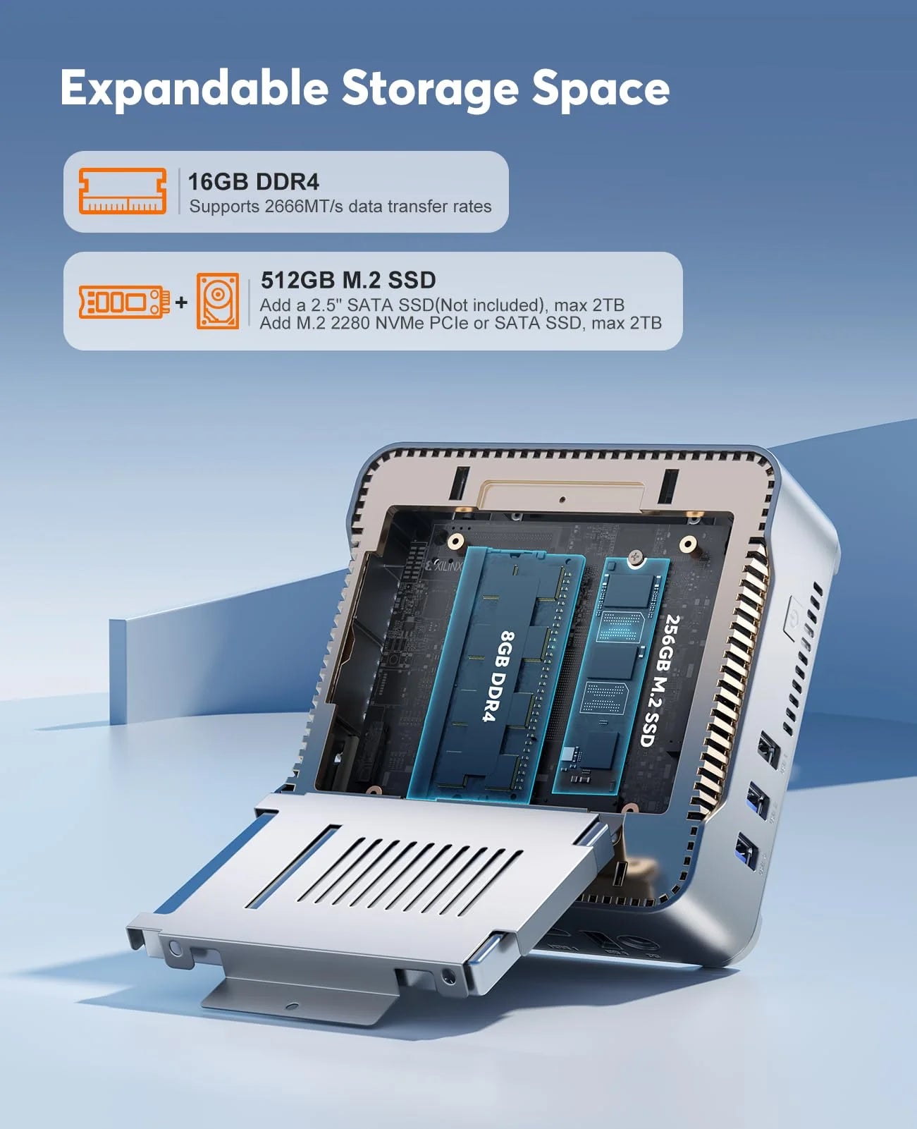 5412c9724734ecb0560793030224636fe5c6506ac683c726a1997bec37bfbdbc GK3Plus mini PC z 16GB RAM 512GB M.2 SSD mini Computers