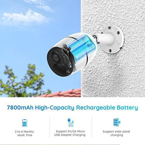 Security Camera - 3G/4G LTE Outdoor Solar-powered Celluar - Wirefree Rechargeable Battery Camera System