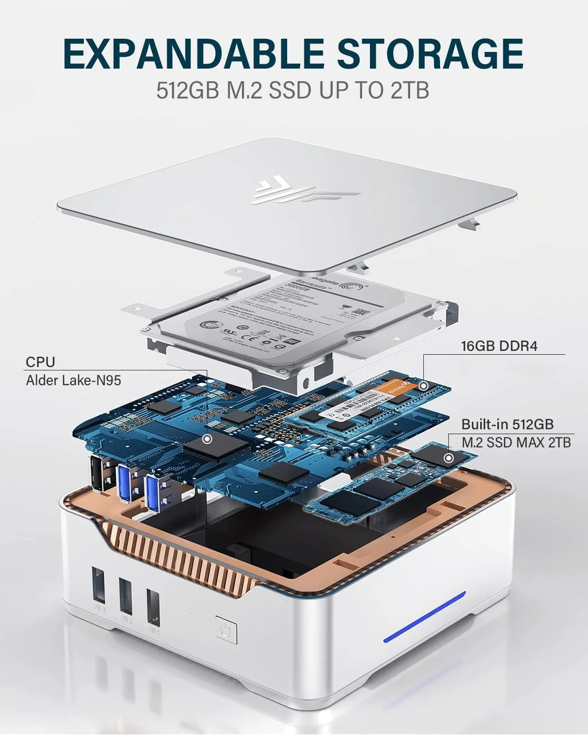 59580d30cf8b70876fb17480f0cdb995daee5d5f8279dad137fecd0b109e67ad GK3Plus mini PC z 16GB RAM 512GB M.2 SSD mini Computers