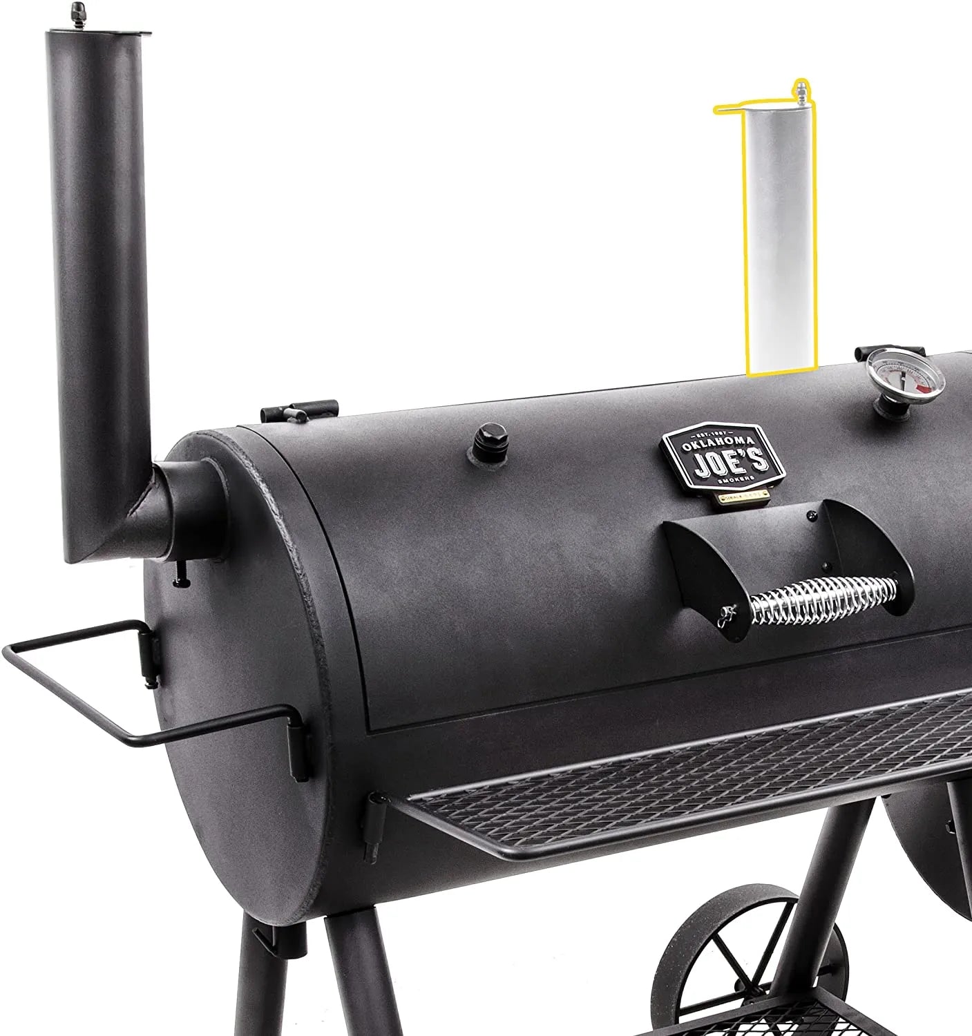 71a80c0ba6d6891202e0cfdee49a6deda84bf82d0a2057b1c979a279941c156a Oklahoma Joe S Longhorn Reverse Flow Smoker