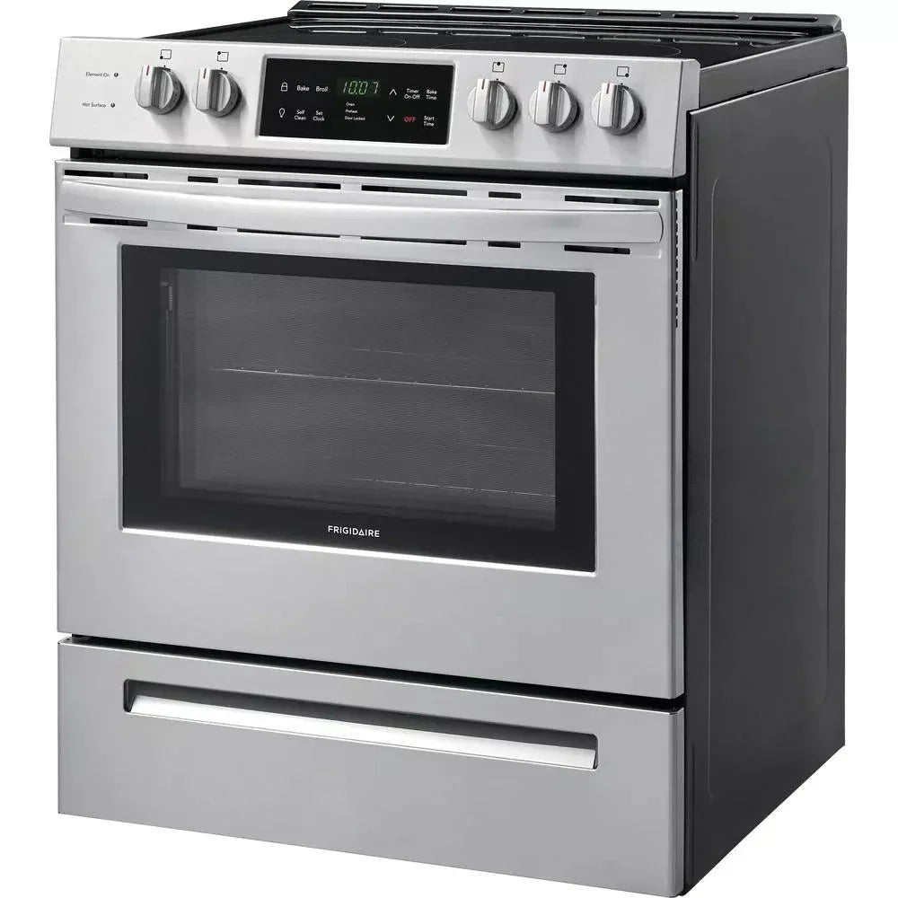 Piekarnik, 30 w. 5.0 Cu. ft. pojedynczy, stal nierdzewna