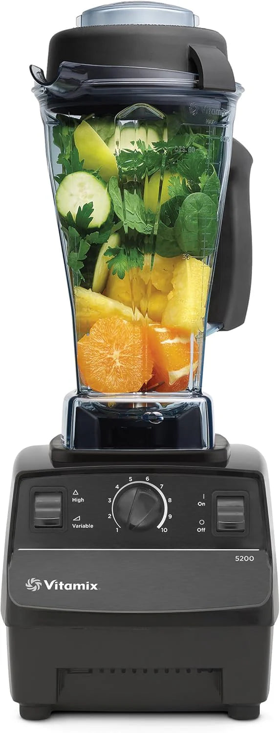 5200 Blender, 64 Oz Container, Self-cleaning, czarny