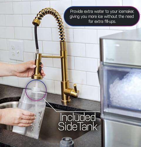 Tank - Opal 2.0 XL with 1 Gallon - Chewable Crunchable Countertop Nugget Ice Maker, Scoop Included, 38 Lbs in 24 Hours, Pellet Ice Machine