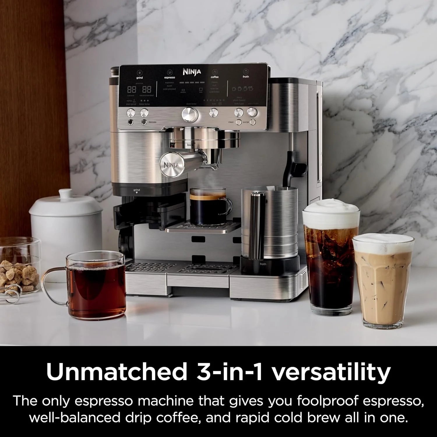 Espresso maszyna, i Drip ekspres do kawy Luxe Caf ES601