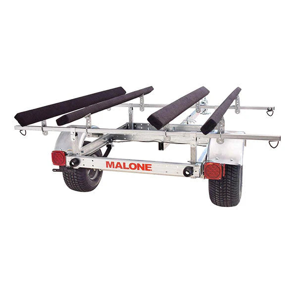Trailer - LowMax 2 Kayak, Package - 600 Lb Capacity, Galvanized Steel, LED Lights, 70 MPH Rated Tires