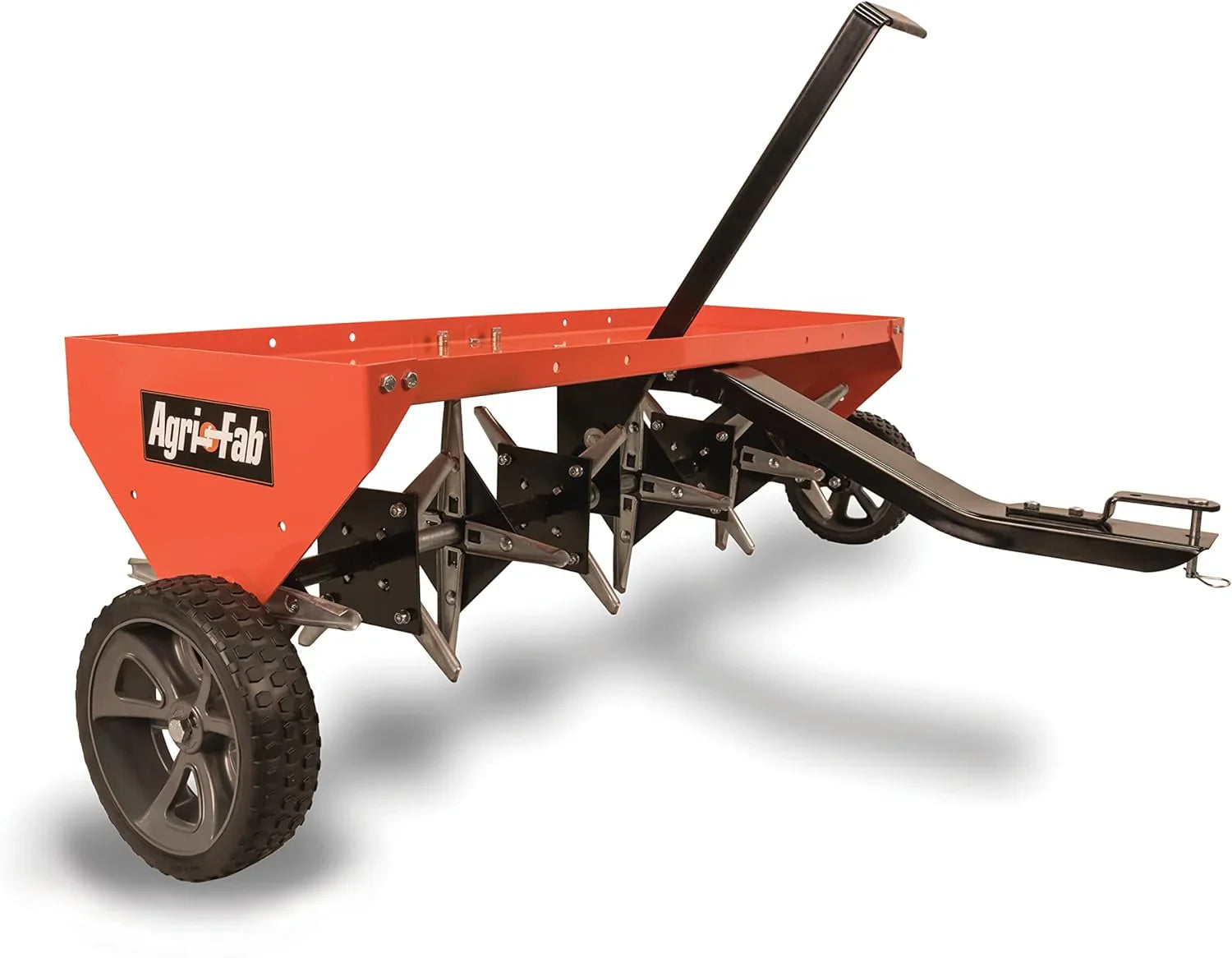 Lawn Roller - 45-0604 18-inch X 48-inch Tow Behind Poly, 550 Lbs Weight with Water - Poly Drum and Steel Frame, With Plug. Designed for Lawn