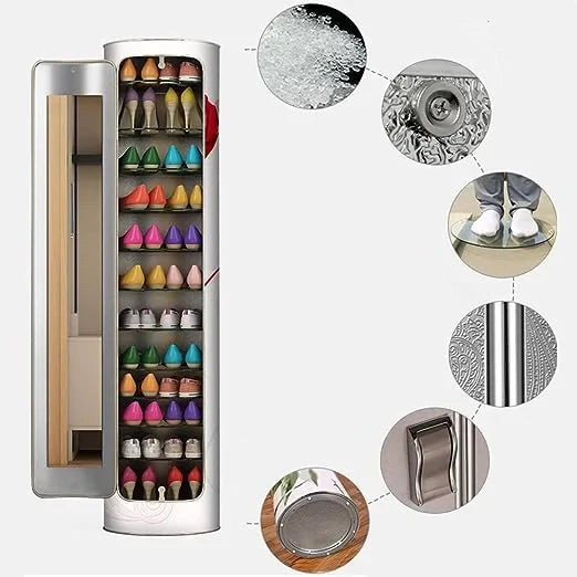Large-capacity Multi-layer Rotating Disinfection Shoe szafka z Mirror + Deodorizer