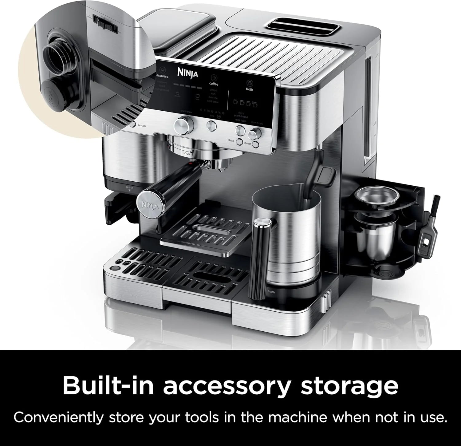 Espresso maszyna, i Drip ekspres do kawy Luxe Caf ES601