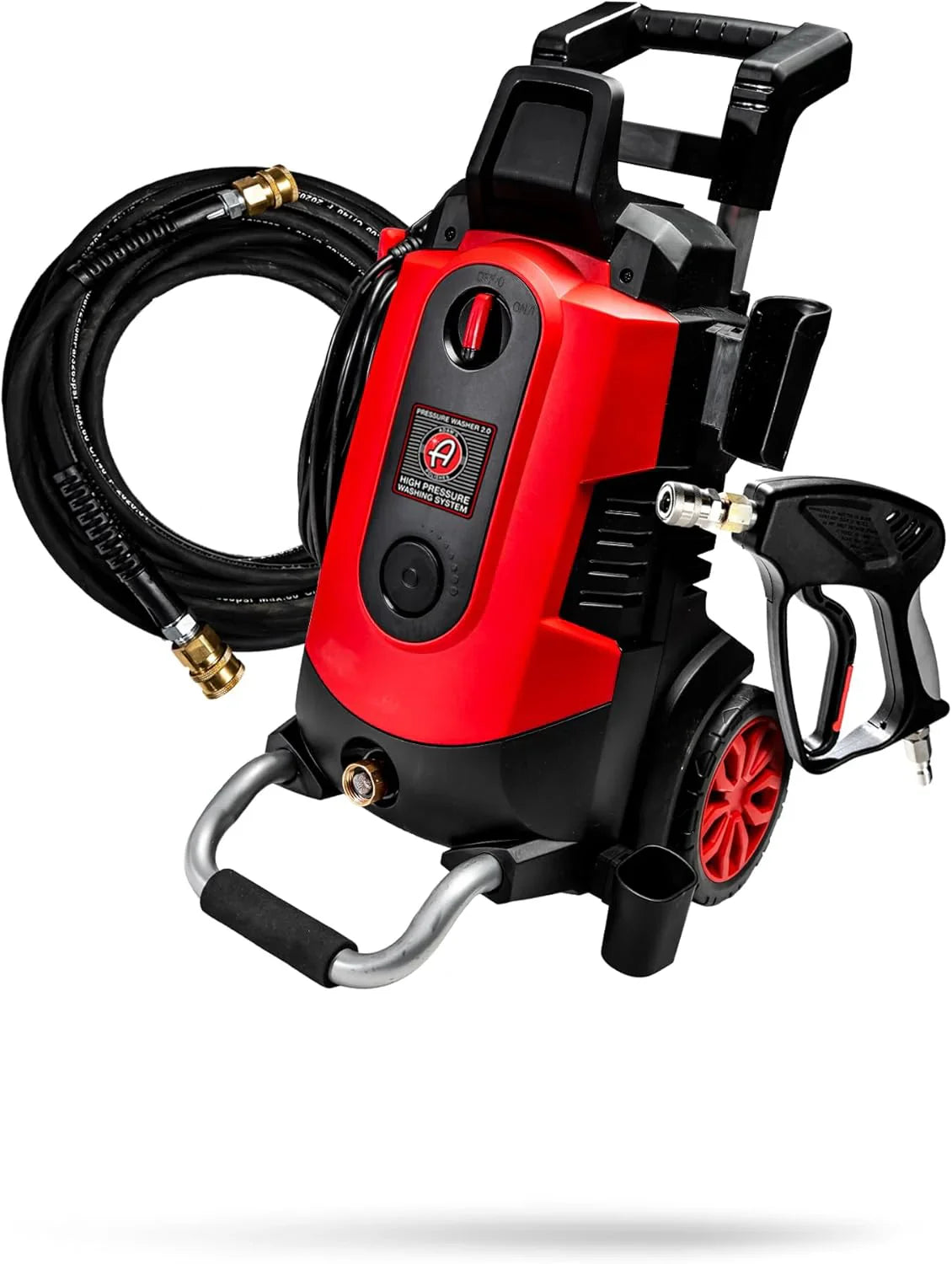 Pressure Washer - Electric, 2.0 - Powerful 1.4 GPM 2000 PSI Car Pressure Washer Sprayer, Snub Nose and Tip Attachment, Use, Car Soap, Patio Boat RV