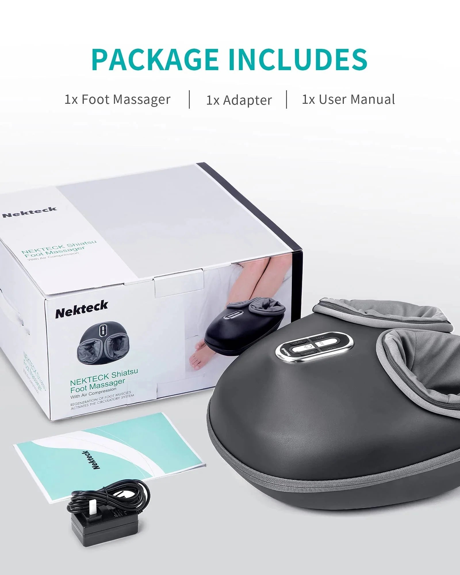 Massager, Shiatsu stopa, maszyna z Soothing ciepło