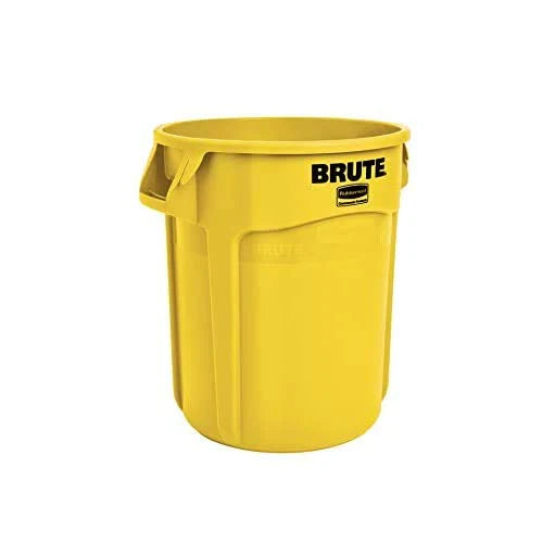 Yellow Heavy-duty Trash/garbage puszka z (pakiet 6)