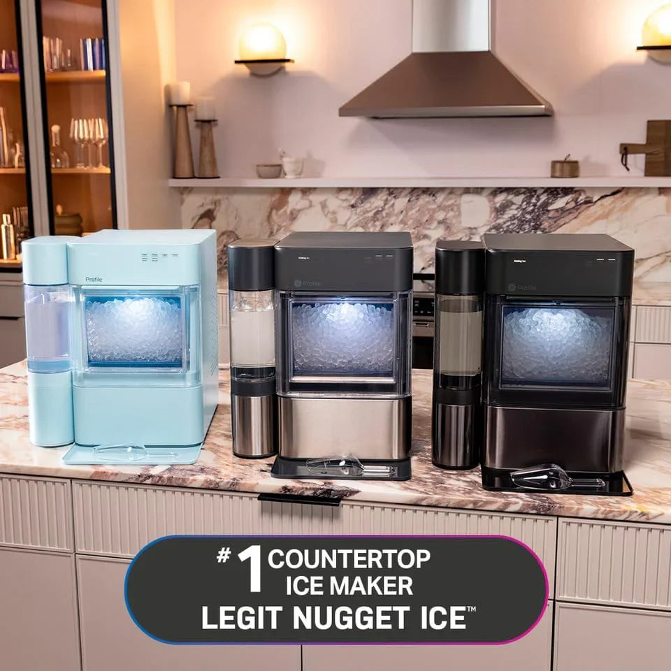 Tank - Opal 2.0 XL with 1 Gallon - Chewable Crunchable Countertop Nugget Ice Maker, Scoop Included, 38 Lbs in 24 Hours, Pellet Ice Machine