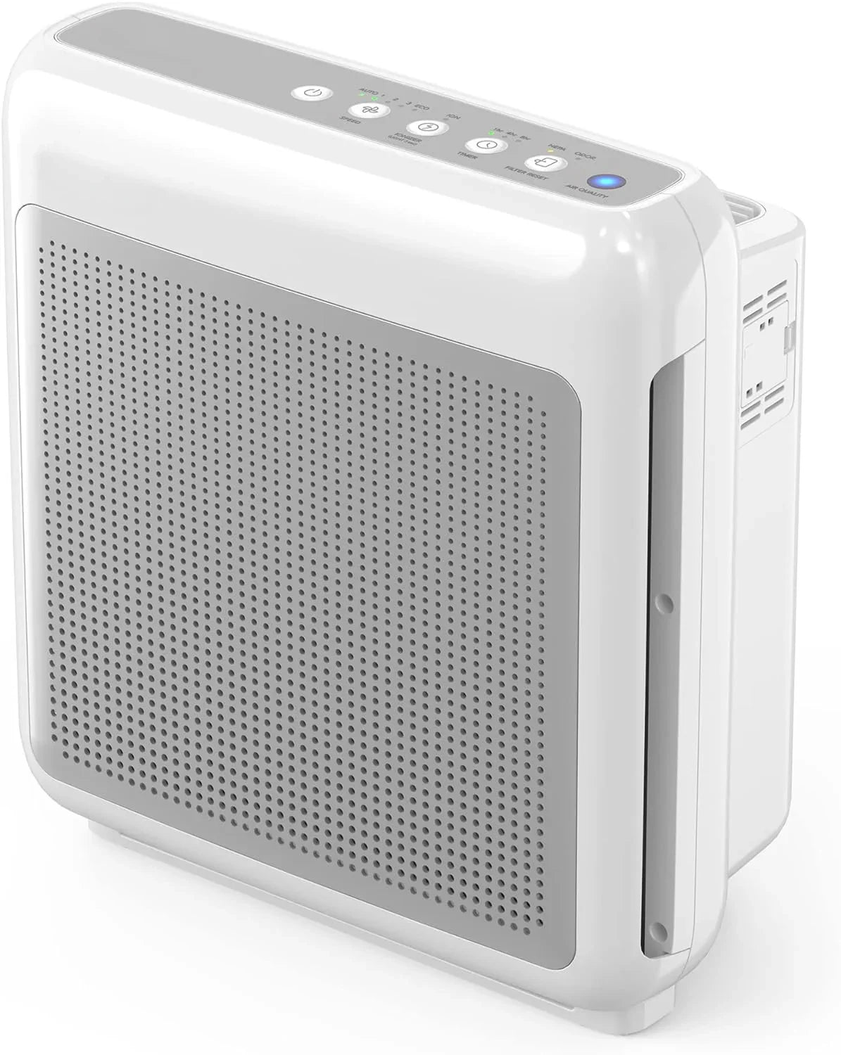 Air Purifiers for Home Up to 1, 748ft, Featuring True HEPA Filter for Smoke, Allergies, Pet Dander, Odor, Air Quality Monitor, Auto and Eco Mode, Timer, Filter