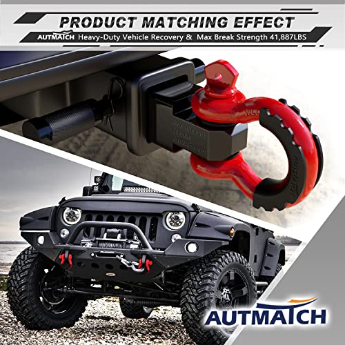 d9931a5492d8042edc715f57f5f236dc99ce56d36088141bfde5528f77afb47b D Shackle 3/4-cali Shackles (2 pakiet) 41, 887Ibs Break Strength z 7/8-cali Screw Pin
