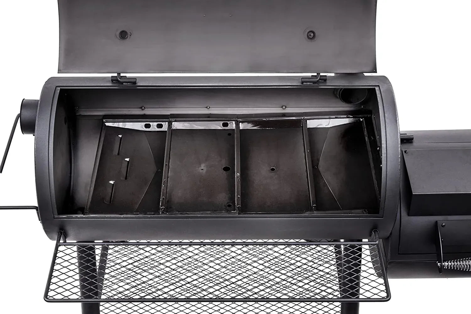 f60674238c4cde24ac105c83cee48fbc228dc470b7ab4f4691a59cec092cfee5 Oklahoma Joe S Longhorn Reverse Flow Smoker