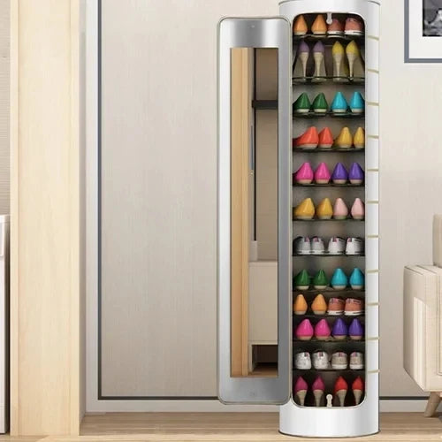 Large-capacity Multi-layer Rotating Disinfection Shoe szafka z Mirror + Deodorizer