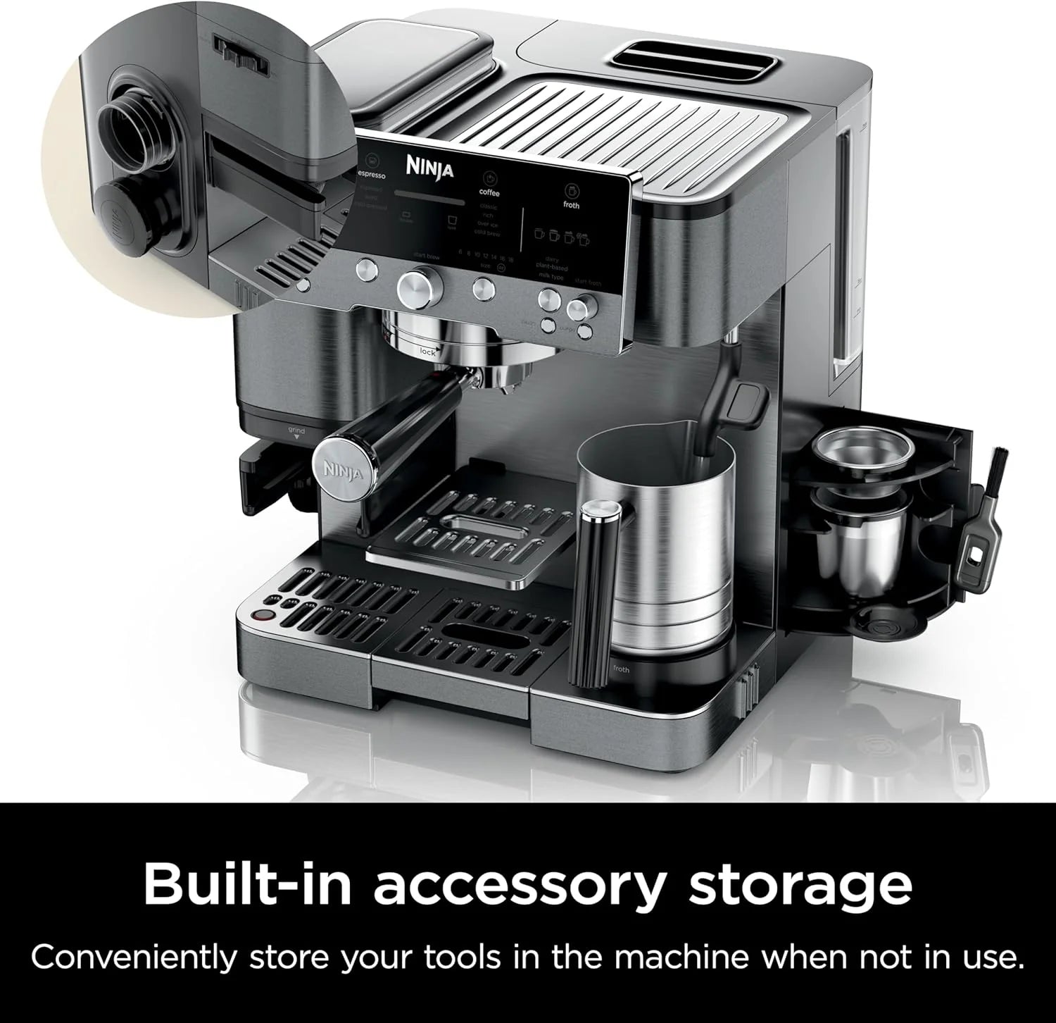 Espresso maszyna, i Drip ekspres do kawy Luxe Caf ES601